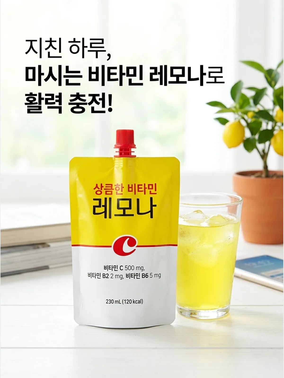 마시는 비타민 레모나 - 히어로