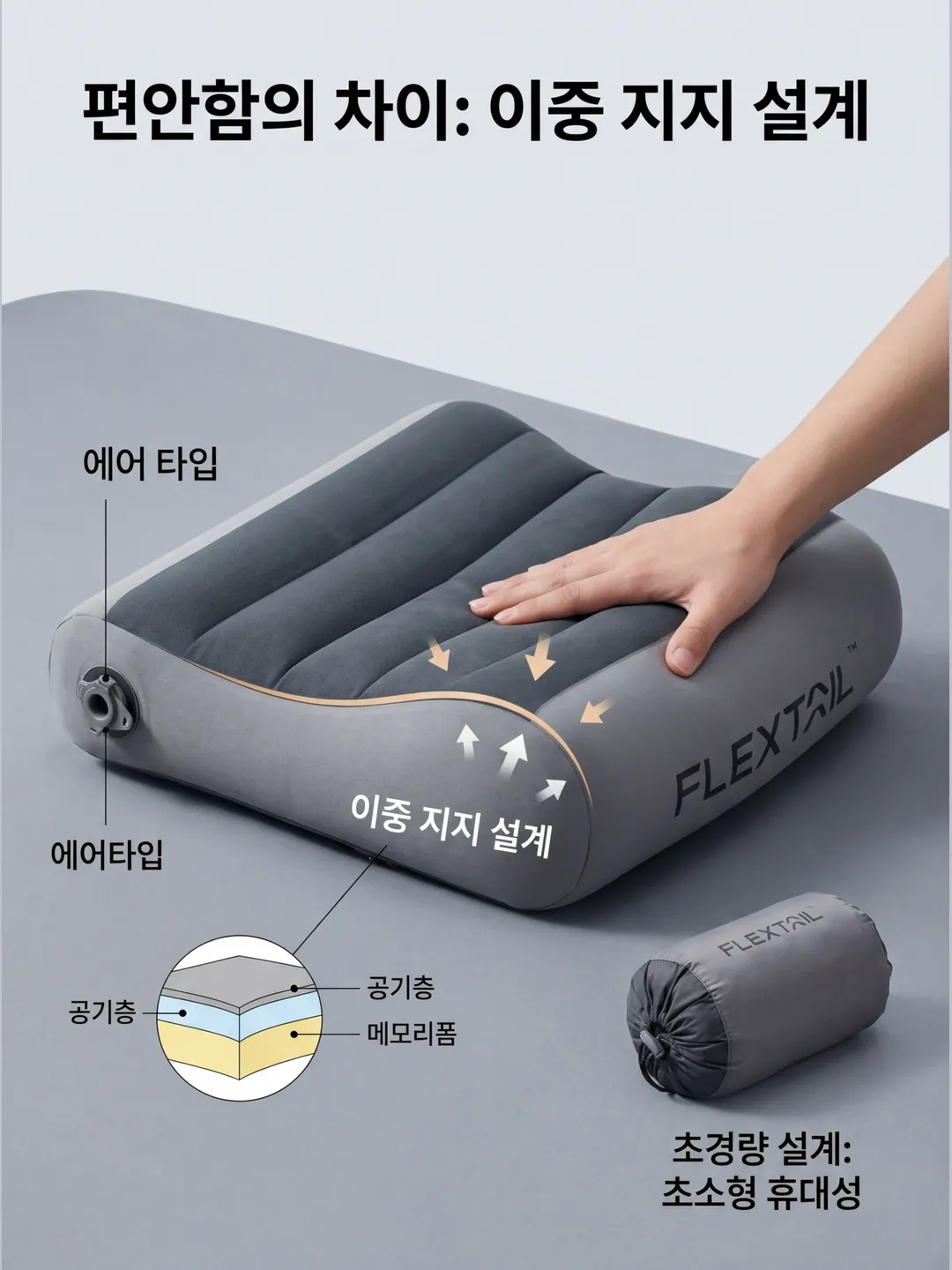 캠핑용 베개 - 가치 제안